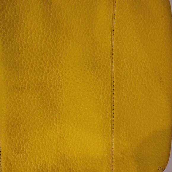 Kate Spade Yellow Pebble Leather Crossbody Bag - Picture 5 of 9